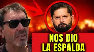 BORIC LES DIO LA ESPALDA A LOS DAMNIFICADOS