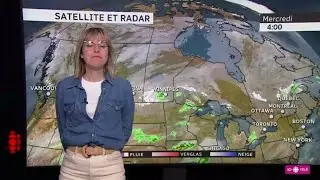 La M&eacute;t&eacute;o Avec Julie Jasmine Boudreau 23 Avril 2025
