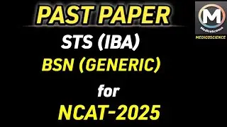 STS (IBA) BSN (Generic) past paper ( Part-1)
