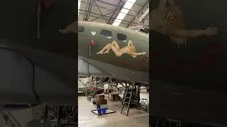 The B-17 Flying Fortress Sally B!