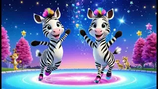 Zoomie Zebra&rsquo;s Roller Skate Party | Fun and Bouncy Adventure Song for Kids | Roller Skate Fun