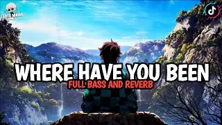 DJ WHERE HAVE YOU BEEN || FULL BASS AND REVERB 