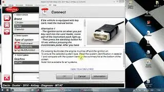 Delphi DS150 - Dacia Duster 4x4 - Airbag - Lock unlock computer menu