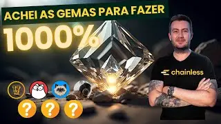 Achei as melhores gemas criptomoedas para fazer 1000% nessa pr&oacute;xima alta!