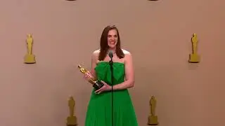 'Oppenheimer' Wins Best Editing | Academy Awards 2024