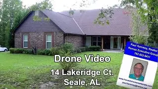 Drone Video - 14 Lakeridge Ct., Seale AL Home For Sale
