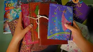 ASMR Journal Collection *soft spoken* [Tapping, scratching, page flipping]