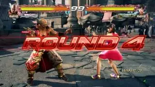 TEKKEN 7 Heihachi (DRAKLOR_44) vs  Ling (Nameless Nick)