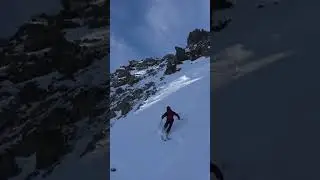 SHORT Pointe du Midi Ar&ecirc;te Ouest et Pente Nord-Est Chamonix-Mont-Blanc Trient Ski de randonn&eacute;e