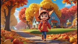 Swirly Swirl Leaves Autumn | English Nursery Rhyme | Kids Songs | Baby Music