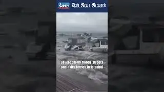 Istanbul Storm 2026 Gale Force Winds Heavy Rain Ferry Chaos