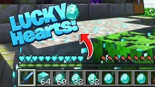 Minecrat but I have DIAMOND Lucky HEARTS! (മലയാളം)