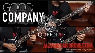 Queen - Good Company - Brian May Jazz Orchestra - Tutorial & Backing track