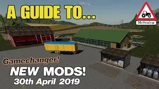 РУКОВОДСТВО ПО... НОВЫМ МОДАМ! 30 апреля 2019 г., Farming Simulator 19, PS4, Помощь!