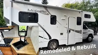 Rebuilt & Remodeled Class C Motorhome RV from Copart Auction