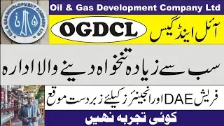 Ogdcl jobs 2022 | Oil and gas jobs 2022 T | Training opportunities in OGDCL 2022 @caoyunjinxiangsheng2