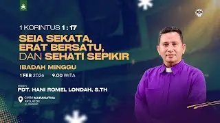 Ibadah Hari Minggu | 1 Februari 2026