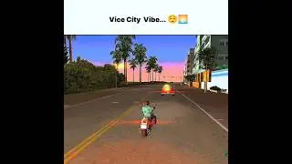 Vice city vibe 😌🌅 #gtavc #gta #omaxgamer #shorts