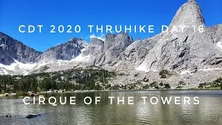 CDT 2020 day 16 thruhike flip-flop The Cirque of The Towers