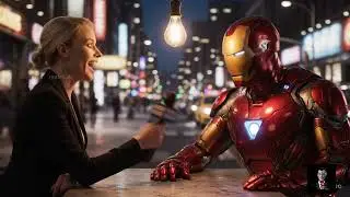 AI Asks Superheroes who they have a CRUSH on