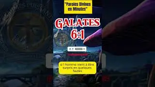galates 6:1#bible #dieu #jesus #psaumepourdormir #verset #video #viral #biblemessage #psaume #fypシ