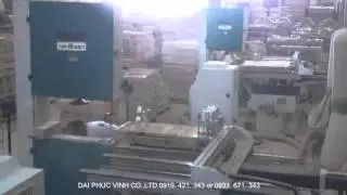Máy cưa lọng CNC tự động - Máy chế biến gỗ cũ tại Bình Dương