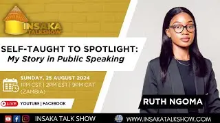 Self-Taught to Spotlight - My Story in Public Speaking