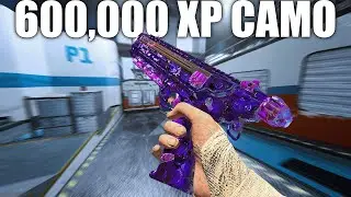 I unlocked the NEW 600,000 XP MASTERY CAMO for the Static-HV