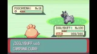 POKEMON EMERALD | IGGLYBUFF | CAMPANA CURA | HEAL BELL