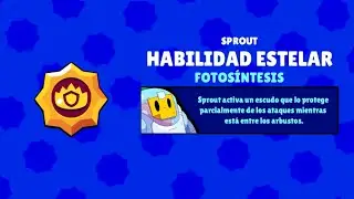 ⭐️BRAWL STARS⭐️ Sprout ✨Star Power✨ Photosynthesis