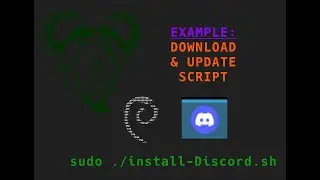 Using BASH to Update 3rd Party Packages ( Discord )