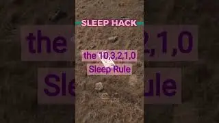 Tired of not getting enough sleep? Try the 10-3-2-1-0 Sleep Rule.#sleepbetter  #sleeptherapy #shots