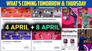 What's coming Tomorrow & Thursday | Next Iconic Moment, Club Selection, Box Draw & POTW | PES 2021