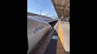 #nscrstation #train #railway #railroad JR 500 .  N700S . Speed Power .