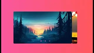 animated image slider using html and css | with source code