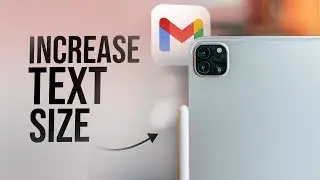 Как увеличить размер текста в Gmail на iPad (урок)