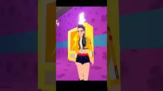 ZOEY PRISON RUN 💜 !  Obby Gameplay Walkthrough NoDeath 4K #roblox #funny #gaming #challenge #vr