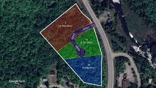 Draw Animated Land Development Plan on Google Earth Map | 3D Camera Tracking & Motion Tracking