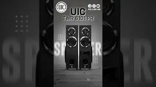 UIC 6101 PR 150W Bluetooth Tower Speaker #musiclovers #audioexperience #highqualityaudio #uic