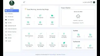 Experience Naindra Tea Farm: A Fascinating Laravel Livewire & MySQL Project Demo