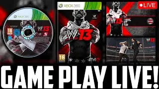 WWE '13 LIVE XBOX 360 GAMEPLAY! | WWE Season Mode Ep 1