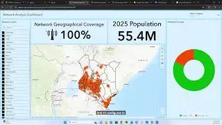 Mobile Network Coverage Analysis Using ArcGIS