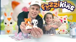 Fuzzikins cute colouring toys