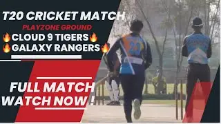 T20 cricket | C9 Tigers vs Galaxy Rangers | Playzone Run machine Noida #cricketfever