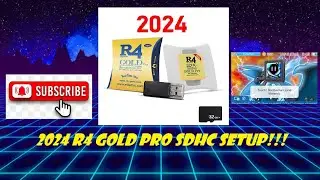 Настройка 2024 R4i SDHC Gold Pro с ядром и эмуляторами!