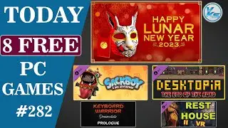 🔥 Today 08 FREE PC GAMES - 23 January 2023 - Limited Time Offer Grab it NOW!! 🔥 Episode #282