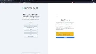 1. Basic Hazelcast and hazelcast management center
