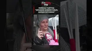 Denizli&rsquo;de mitinge katılan yurttaştan Erdoğan isyanı: &ldquo;Artık değişim istiyorum