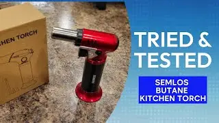 Butane Kitchen Torch Review #amazonfinds #amazonreview