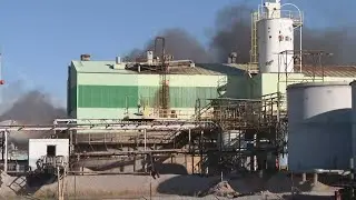 Fire at Sauget industrial park creates smoke cloud visible for miles